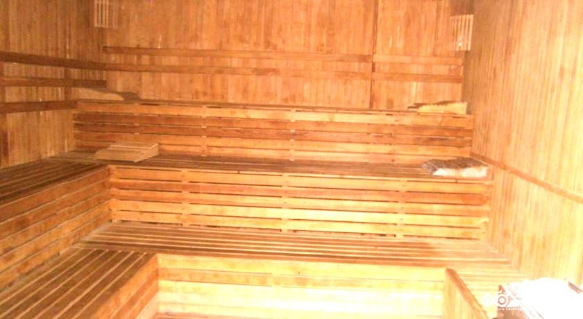 نمای سونا خشک مرکز اسپا